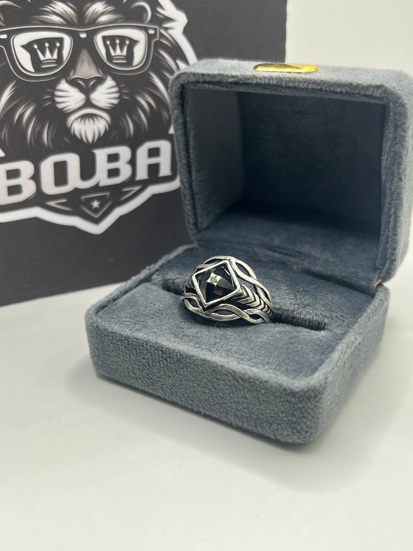 Bague black crown