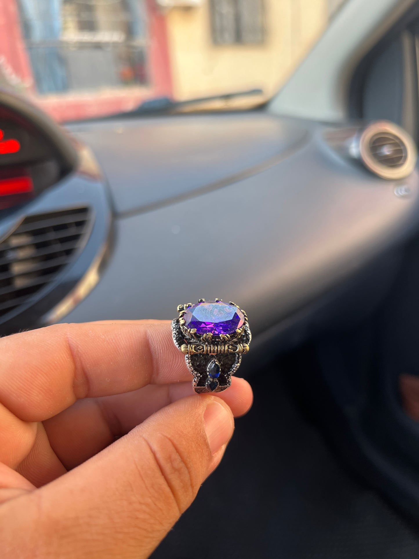 Bague gladiateur purple