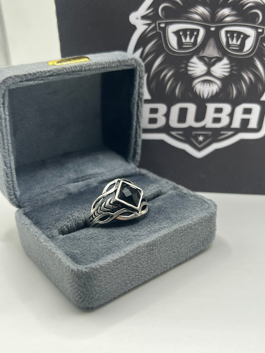 Bague black crown