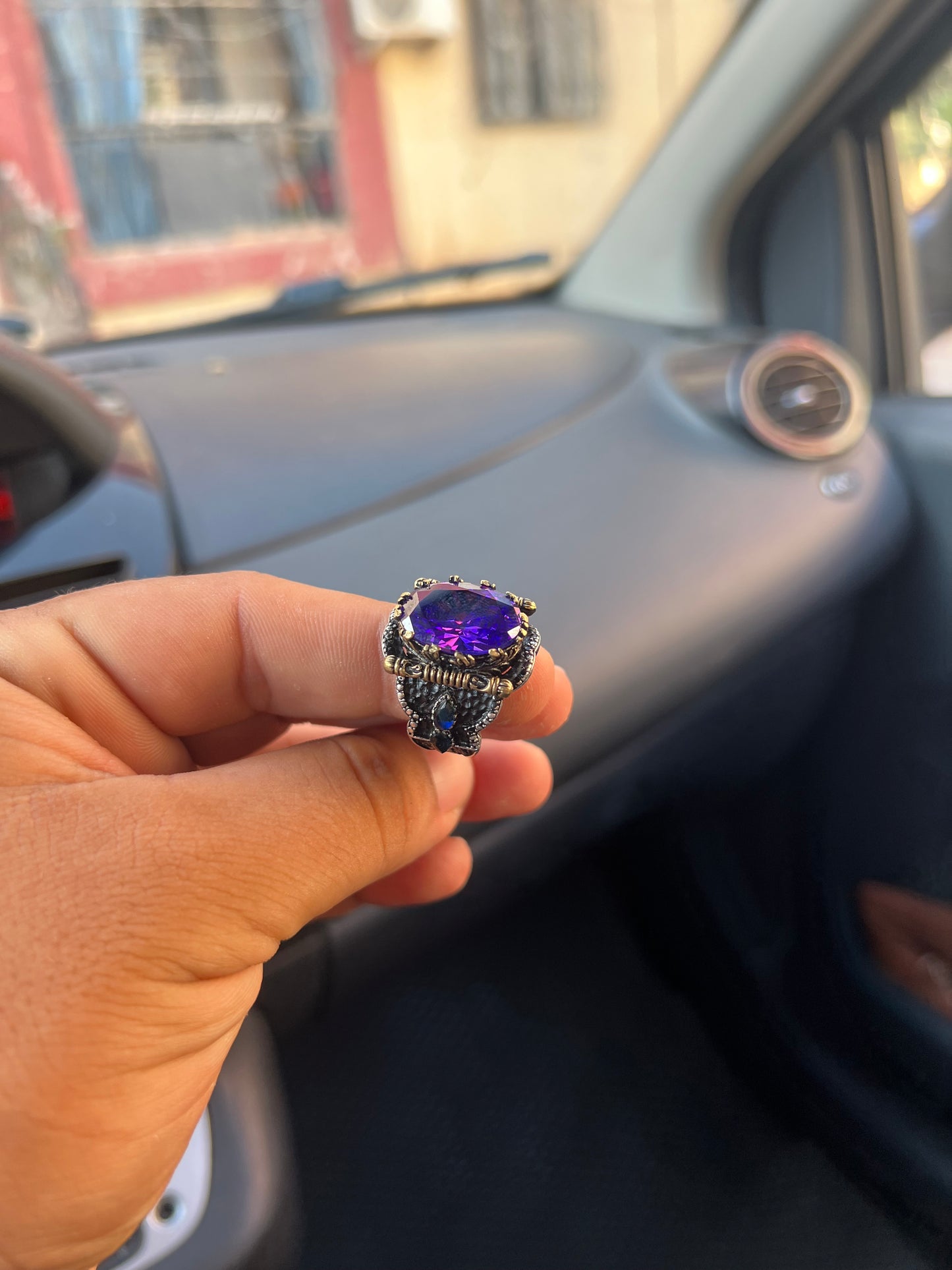 Bague gladiateur purple