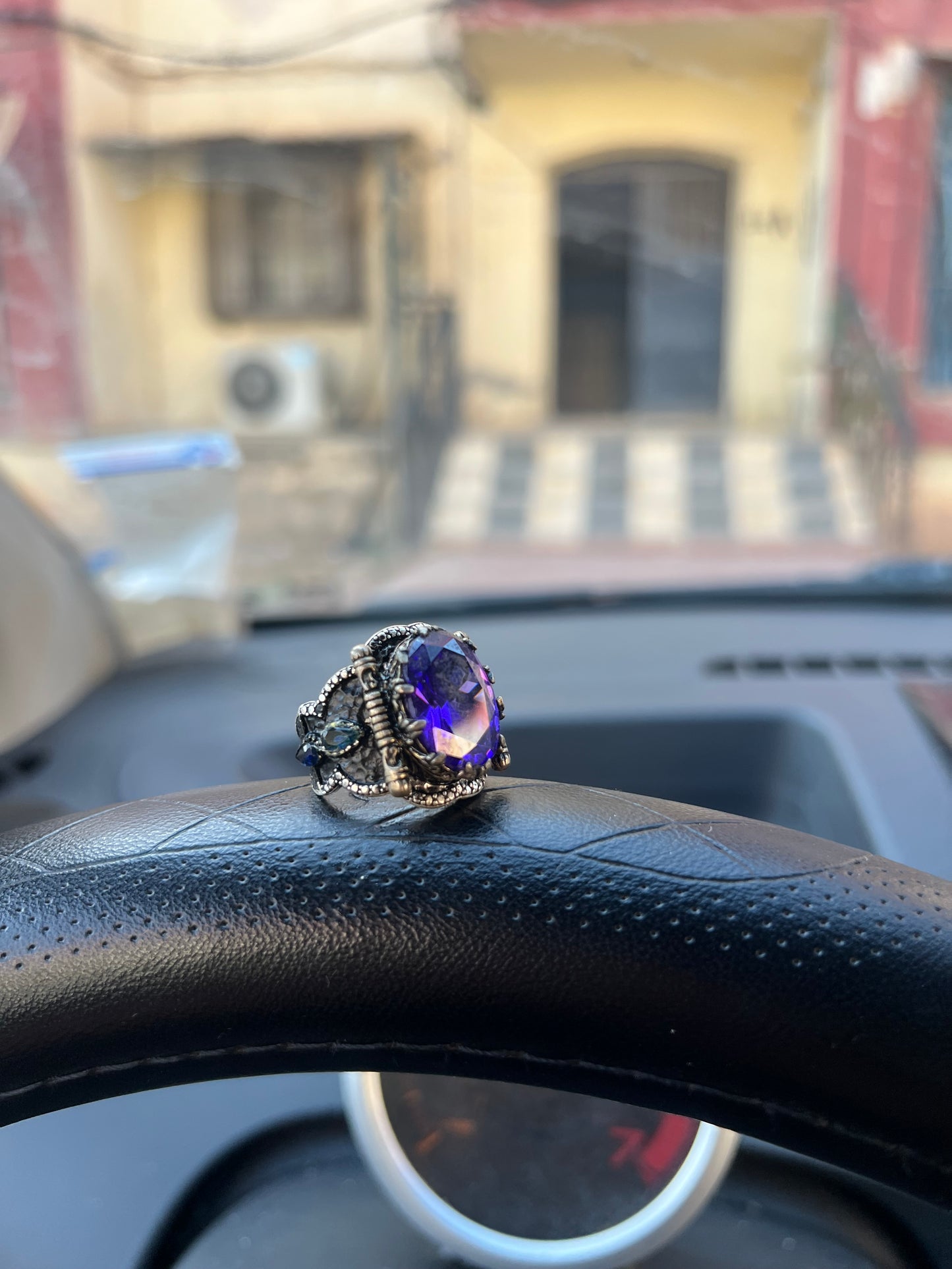 Bague gladiateur purple